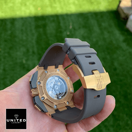 Audemars Piguet Royal Oak Offshore 26568OM.OO.A004CA.01 "Michael Schumacher" Precision Replica Edition audemars piguet royal oak offshore 26568OM.OO .A004CA.01 replica back Audemars Piguet Royal Oak Offshore 26568OM.OO.A004CA.01 "Michael Schumacher" Precision Replica Edition audemars piguet royal oak offshore 26568OM.OO .A004CA.01 replica back