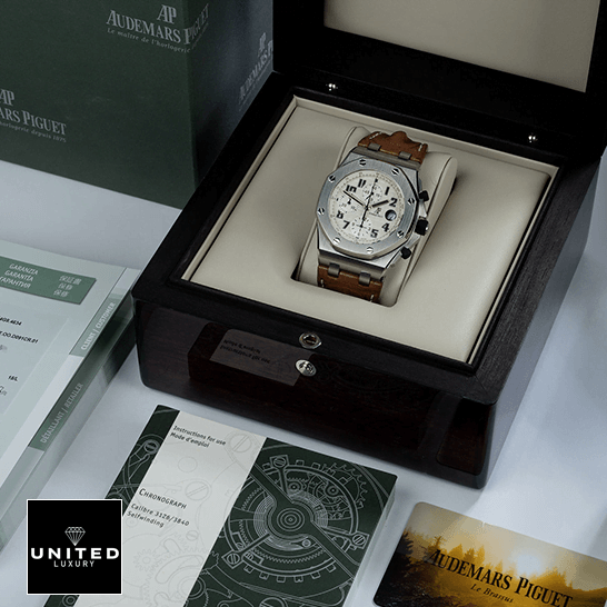 Audemars Piguet 26170ST.OO_.D091CR.01 White Dial Replica in the box