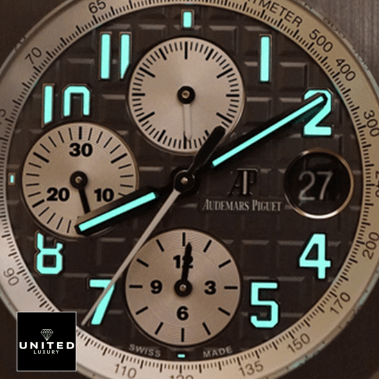 Audemars Piguet Royal Oak Offshore 26470IO.OO.A006CA.01 "Ghost" Pro Clone 1:1 audemarspiguet royaloakoffshore 26470IO.OO .A006CA.01 replica luminance