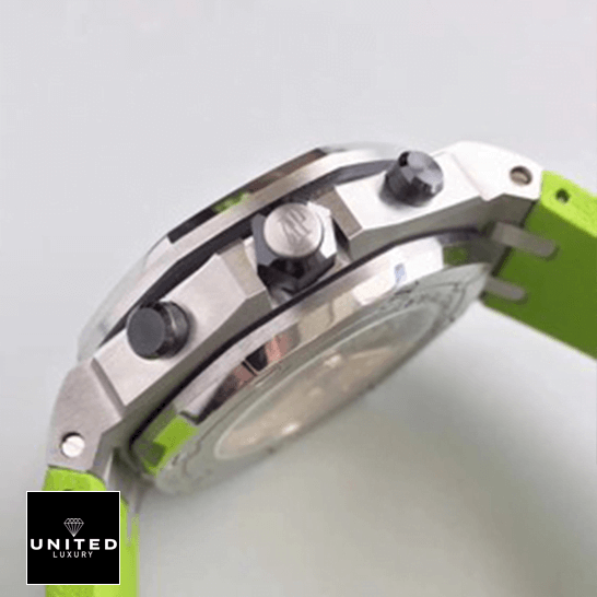 Audemars Piguet Royal Oak Offshore 26703ST.OO.A051CA.01 Collector’s Clone 1:1 audemars piguet royal oak offshore man dial left case audemars_piguet_royal_oak_offshore_man_dial_left_case