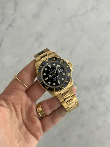 Rolex Submariner Date 126618LN “Yellow Gold Black Dial” Exceptional Replica 1:1 photo review