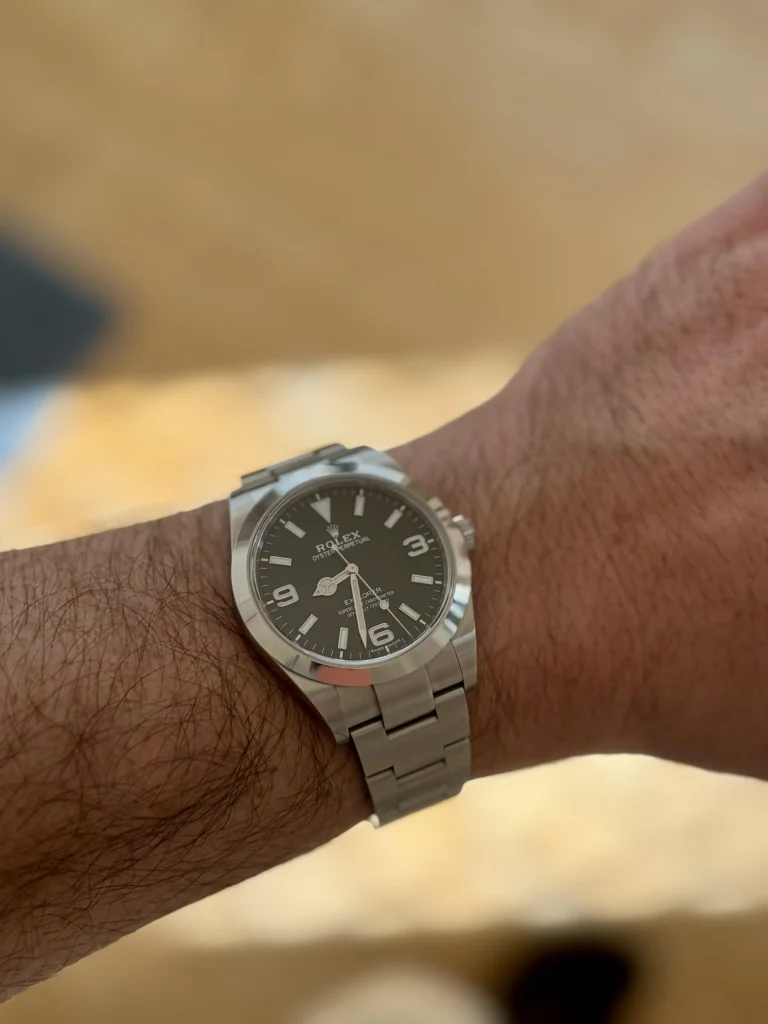 Rolex Air King 224270 “Black Dial” Super Clone photo review