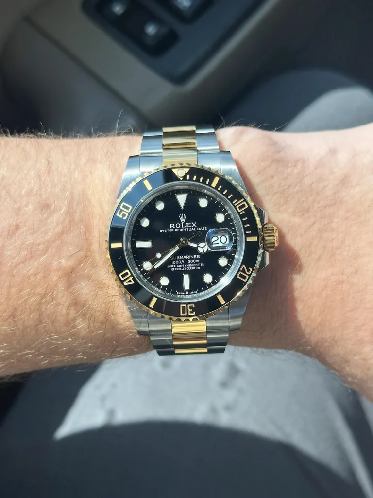 Rolex Submariner Date 126613LN “Two-Tone Black Dial??Deluxe Copy Quality photo review