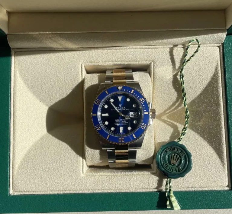 Rolex Submariner Date 126613LB “Two-Tone Blue Dial??Deluxe Clone 1:1 photo review