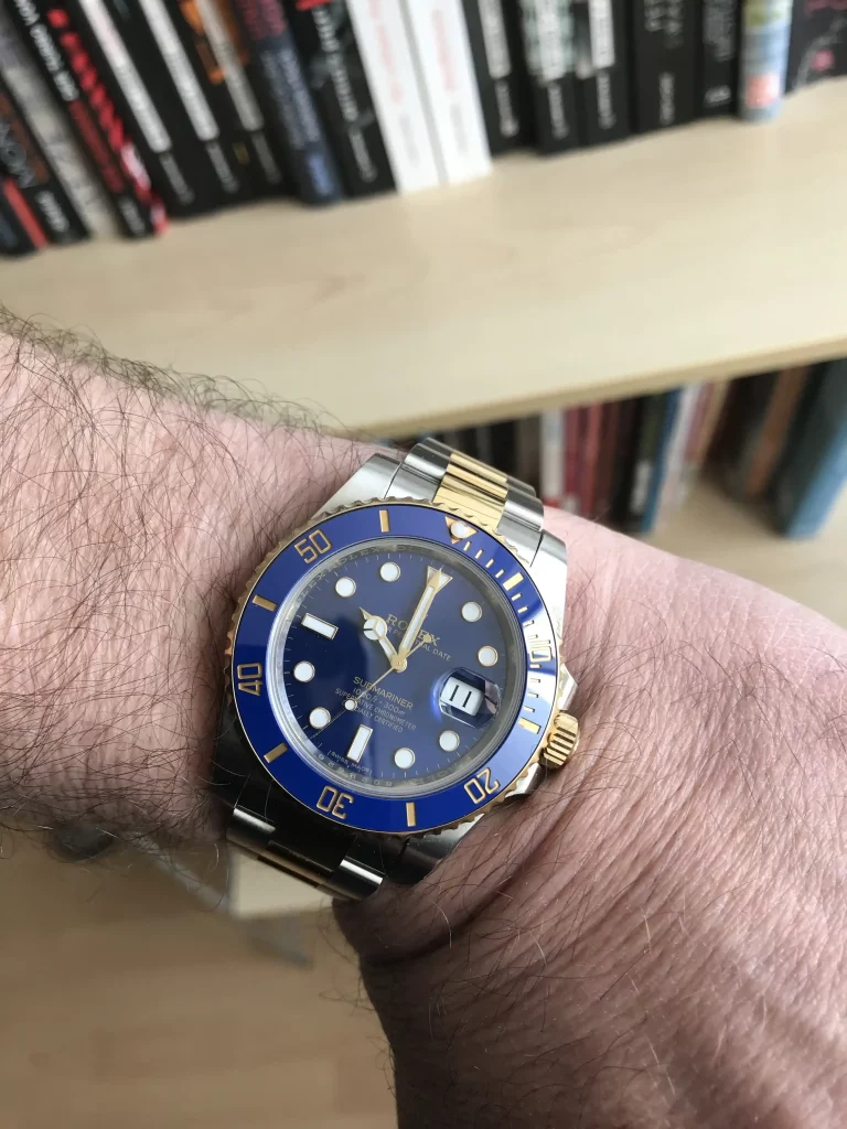 Rolex Submariner Date 126613LB “Two-Tone Blue Dial??Deluxe Clone 1:1 photo review