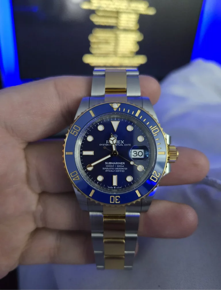 Rolex Submariner Date 126613LB “Two-Tone Blue Dial??Deluxe Clone 1:1 photo review