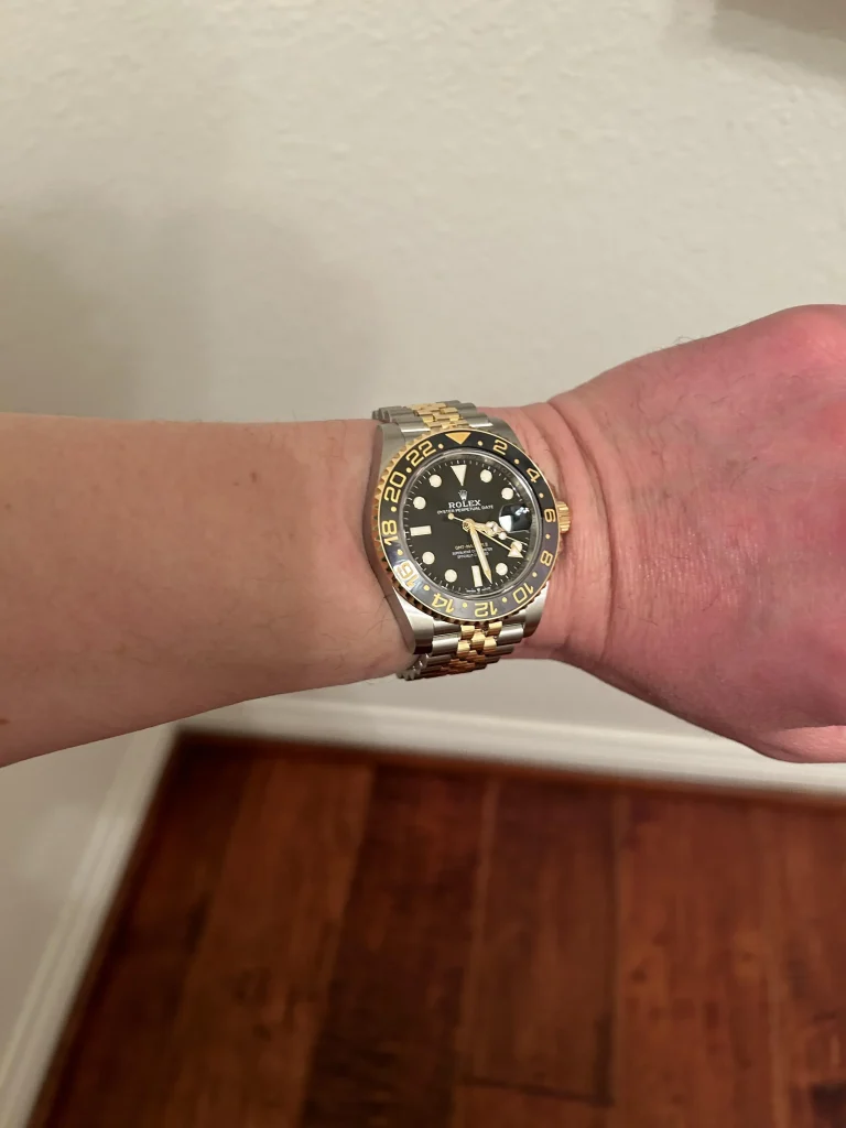 Superclone Rolex GMT-Master II Black Dial “Zombie??126713GRNR photo review