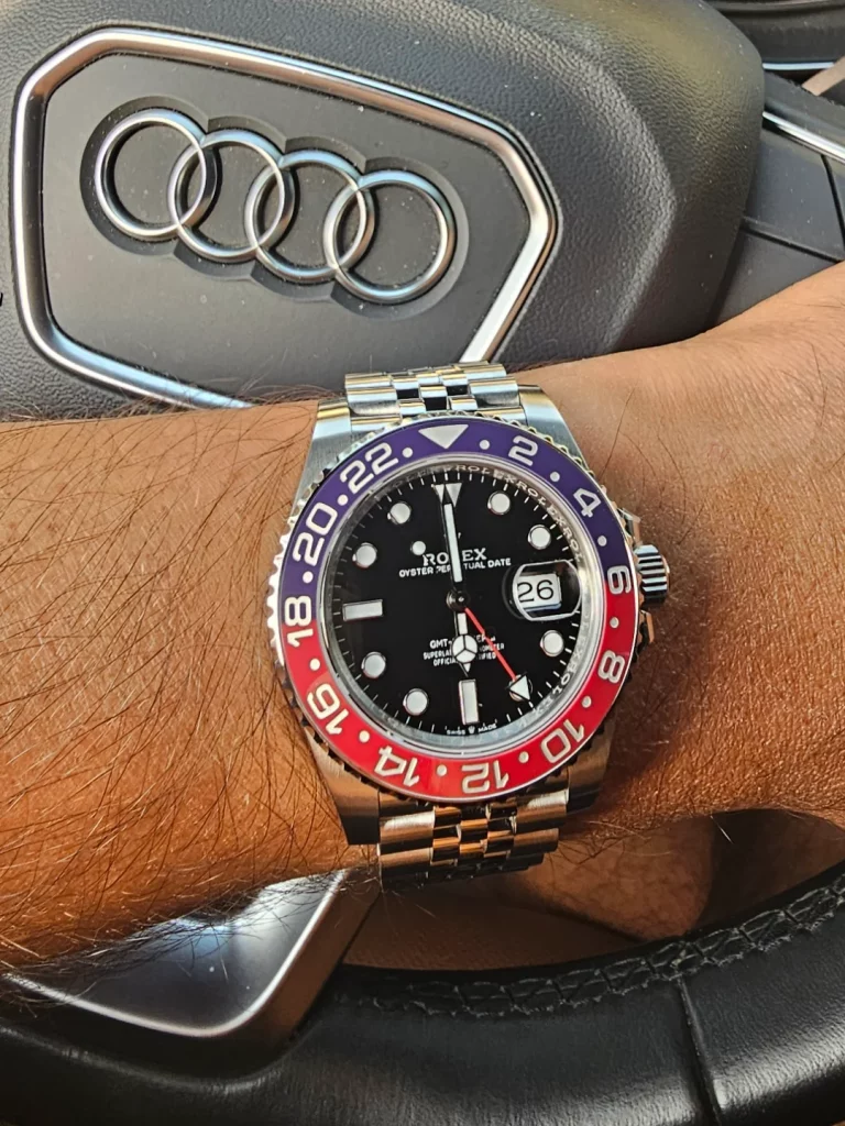 Superclone Rolex GMT-Master II 126710BLRO “Pepsi??Jubilee photo review