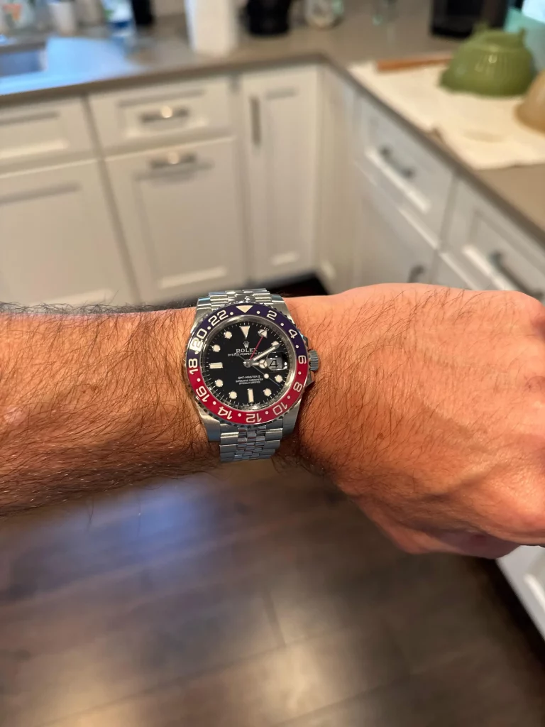 Superclone Rolex GMT-Master II 126710BLRO “Pepsi??Jubilee photo review