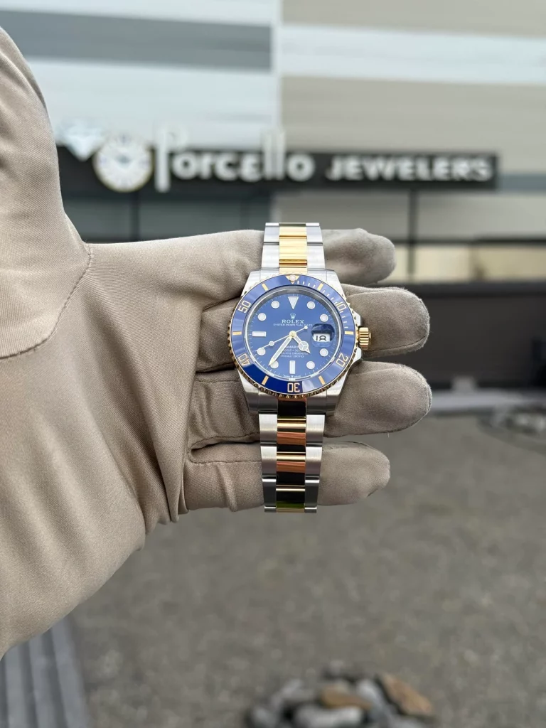 Rolex Submariner Date 126613LB “Two-Tone Blue Dial??Deluxe Clone 1:1 photo review