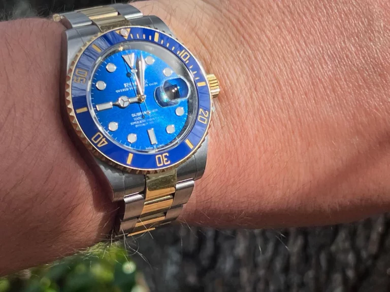 Rolex Submariner Date 126613LB “Two-Tone Blue Dial??Deluxe Clone 1:1 photo review