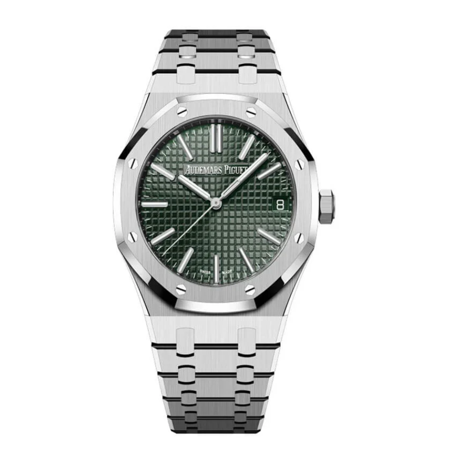 Audemars-Piguet-Royal-Oak-15510ST.OO_.1320ST.04-Replica.webp Audemars Piguet Royal Oak 15510ST “Green Dial” Premium Clone Edition - Image 1
