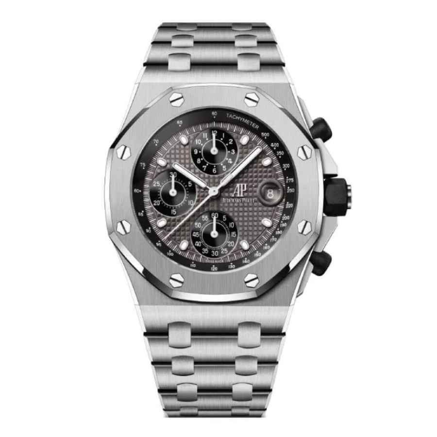 Audemars-Piguet-Royal-Oak-Offshore-Grey-Dial-26238-Replica-1.webp Audemars Piguet Royal Oak Offshore 26238 “Flyback” - Image 1