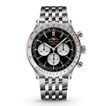 Breitling Navitimer B01 Chronograph 43 AB0121211B1P1 “Black Dial” Masterpiece Clone