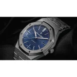 Audemars Piguet Royal Oak 67653BC.GG.1263BC.02 “Frosted” Blue Dial Collector’s Clone 1:1 - Image 4