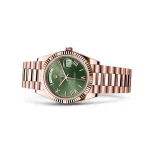 Rolex Day-Date 228235 “Everose Green Roman Dial” True to Original Copy - Image 3