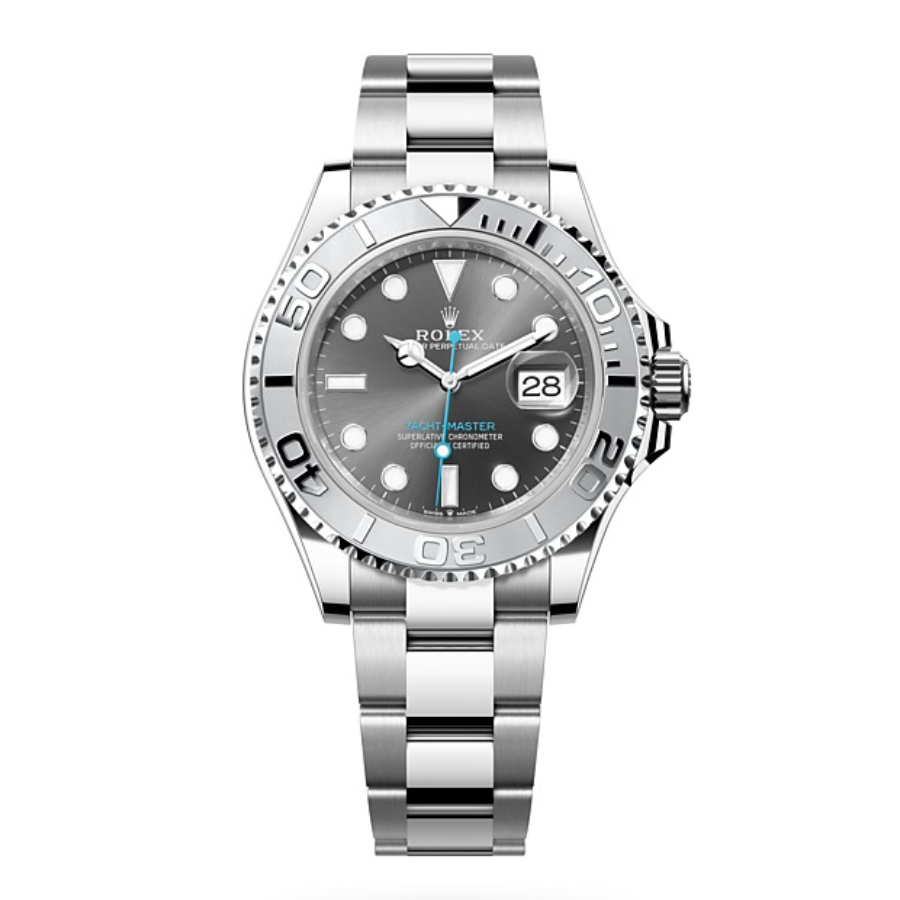 Yacht-Master-Rhodium-Replica.webp Rolex Yacht-Master 268622 “Rhodium Dial” Ultra Detailed Clone - Image 1