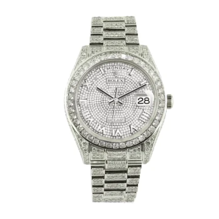 Rolex Datejust 116300 “Iced Out Baguette” Ultra Precision Replica