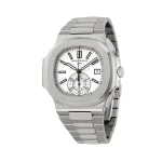 Patek Philippe Nautilus Chronograph 5980/1A-019 “White Dial” Precision Clone - Image 2