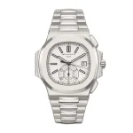 Patek Philippe Nautilus Chronograph 5980/1A-019 “White Dial” Precision Clone