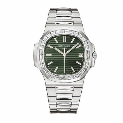 patek-philippe-nautilus-steel-5711-lue-dial-replica-510x510-1.jpg Patek Philippe Nautilus 5711/1300A-001 “Diamond Bezel” Exclusive Clone Edition - Image 1