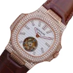 Patek Philippe Nautilus 5711 Tourbillon “Jumbo” Rose Gold Top Grade Clone 1:1 - Image 2