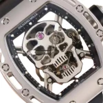 Richard Mille RM 52-01 Tourbillon “Skull” Grey Exclusive Clone Edition - Image 2