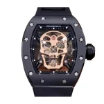 Richard Mille RM 52-01 Tourbillon “Skull” Rose Gold Luxury Clone Quality
