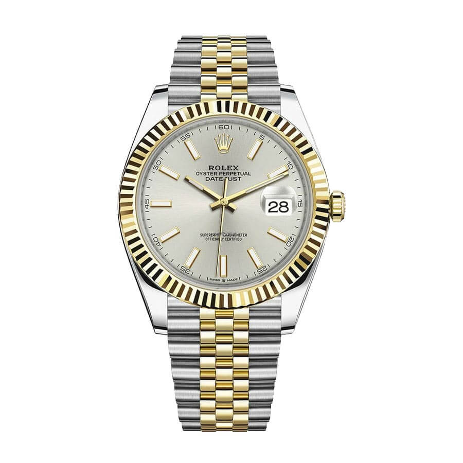 rolex-datejust-126333-yellow-gold-steel-silver-dial-jubilee-replica-1.jpg Rolex Datejust Super Clone 126333-0002 Super Clone Edition - Image 1