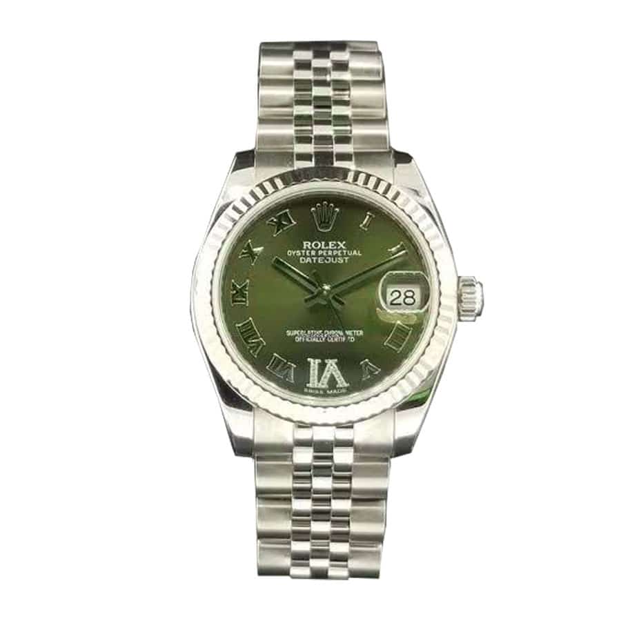 rolex-datejust-220239-stainless-steel-green-roman-dial-replica.jpg Rolex Datejust 126333 “Two-Tone” Mirror Clone Quality - Image 1