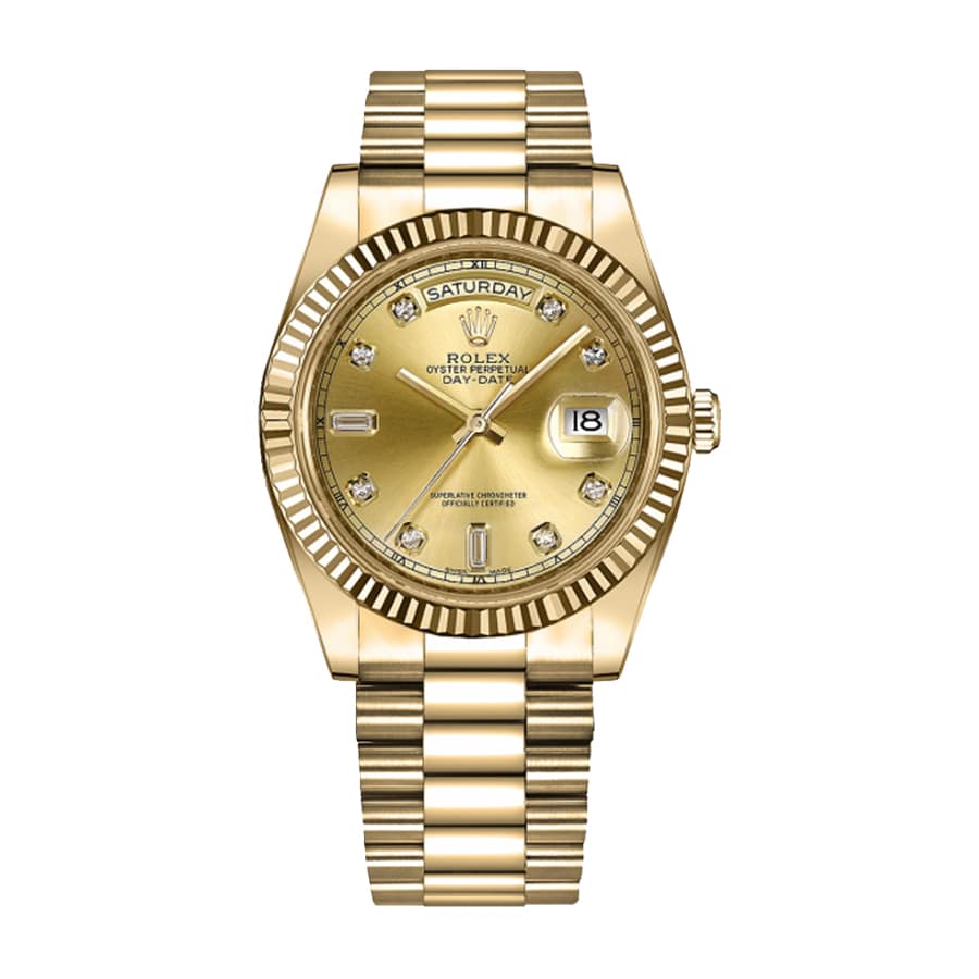 rolex-day-date-ii-218238-41mm-kw-yellow-gold-champagne-dial.jpg Rolex Day-Date II 218238 Ultra Clone 1:1 - Image 1