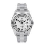 Rolex Day-Date II 218239 “White Dial” Perfect Clone Quality