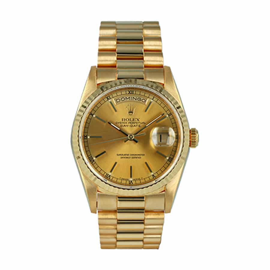 rolex-day-date-yellow-gold-champagne-dial-228238-replica.jpg Rolex Day-Date 228238 “Yellow Gold” Precision Duplicate 1:1 - Image 1