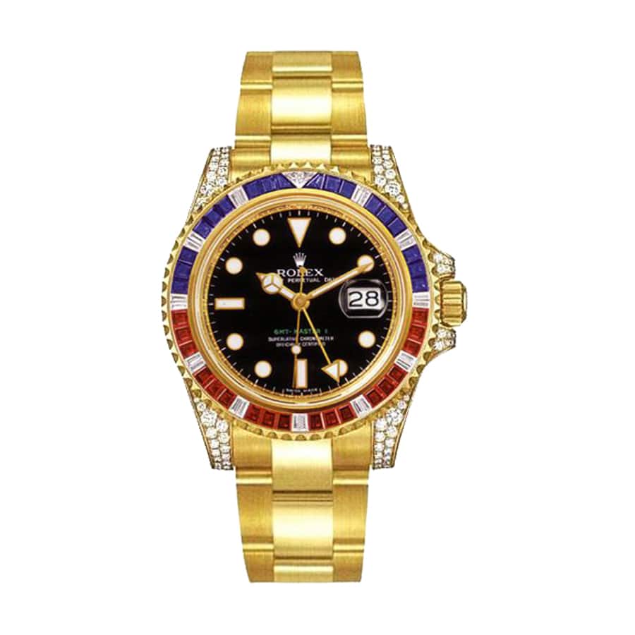 rolex-gmt-master-ii-116718ln-haribo-diamonds-automatic-replica.jpg Rolex GMT-Master II 116718LN “Haribo” Detailed Replica - Image 1